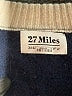 27 miles 100% Cashmere Blue Cashmere Pullover Sweater Size S (estimated) - photo 7