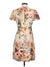 Tory Burch Print Tan Casual Dress Size 4 - photo 2