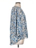 Carolina Belle 100% Polyester Floral Blue 3/4 Sleeve Blouse Size XL - photo 4