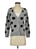 Pol Polka Dots Gray Cardigan Size S - photo 1