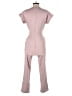 Express Solid Pink Jumpsuit Size S - photo 2
