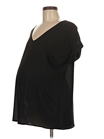 Motherhood Short Sleeve Blouse (view 1)