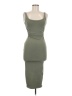 Zara Solid Green Cocktail Dress Size M - photo 1