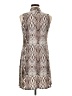 MSK Animal Print Brown Silver Cocktail Dress Size M (petite) - photo 2