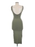 Zara Solid Green Cocktail Dress Size M - photo 2