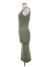 Zara Solid Green Cocktail Dress Size M - photo 5