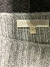 LoveShackFancy Metallic Silver Wool Pullover Sweater Size XS - photo 7