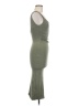 Zara Solid Green Cocktail Dress Size M - photo 4