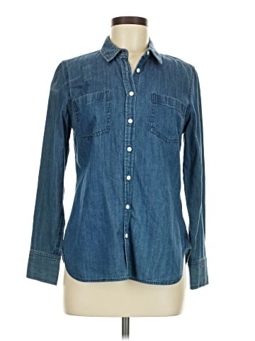Remade Long Sleeve Button-Down Shirt (view 1)