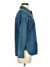 Remade Blue Long Sleeve Button-Down Shirt Size M - photo 4