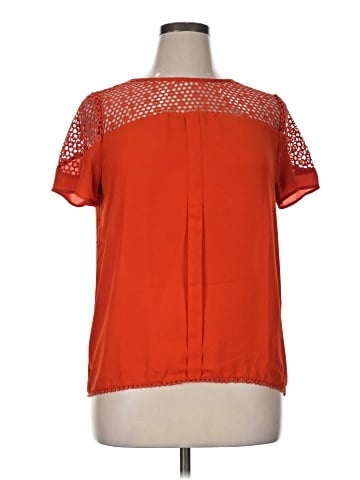 Zara Basic Short Sleeve Blouse (view 1)