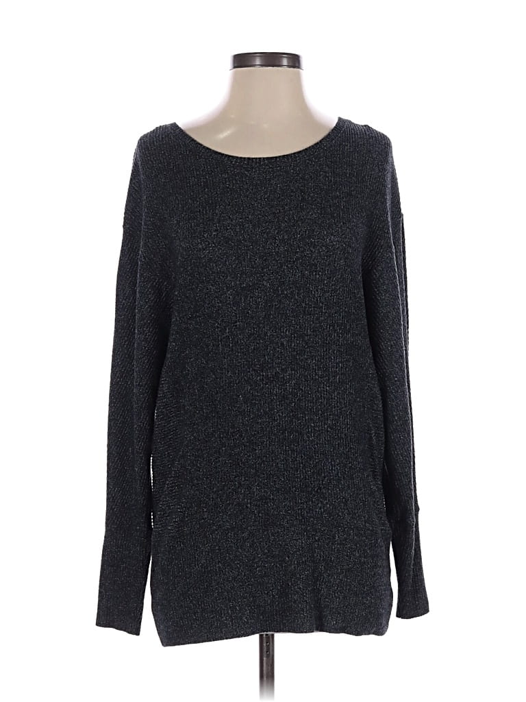 Pre-owned Express Pullover Sweater In Gray
