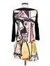 Max Mara 100% Nylon Graphic Black Casual Dress Size S - photo 2