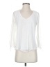 Thalia Sodi 100% Polyester White 3/4 Sleeve Top Size XS - photo 1