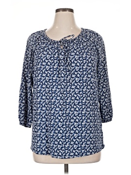 Lands' End 3/4 Sleeve Blouse