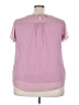 Alyx 100% Polyester Pink Short Sleeve Blouse Size XXL - photo 2
