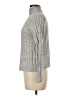 Madewell Metallic Gray Turtleneck Sweater Size M - photo 5