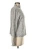Madewell Metallic Gray Turtleneck Sweater Size M - photo 4