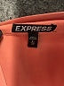 Express Orange Sleeveless Button-Down Shirt Size XS - photo 7