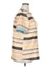 Unbranded Stripes Tan Short Sleeve T-Shirt Size XXL - photo 4