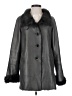 Coldwater Creek 100% Polyester Gray Coat Size S - photo 1