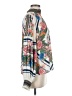 Jealous Tomato 100% Polyester Print Ivory Long Sleeve Blouse Size M - photo 4