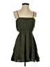 Express Solid Green Casual Dress Size XS - photo 1