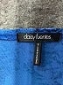 Daisy Fuentes Blue Short Sleeve Blouse Size S - photo 6