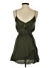 Express Solid Green Casual Dress Size XS - photo 2