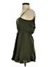 Express Solid Green Casual Dress Size XS - photo 5