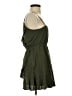 Express Solid Green Casual Dress Size XS - photo 4