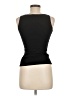 INC International Concepts 100% Polyester Black Sleeveless Top Size M - photo 2