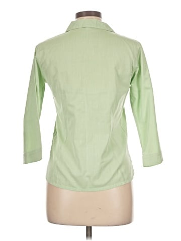 Barneys New York 3/4 Sleeve Button-Down Shirt (view 2)