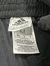 Adidas 100% Nylon Black Track Pants Size M - photo 3