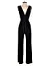 Ariella Solid Black Jumpsuit Size 0 - photo 1