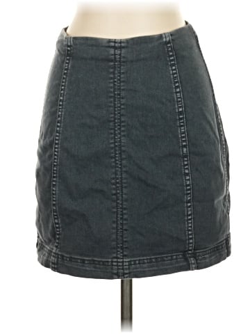 Free People Denim Skirt (view 1)