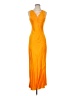 FRAME 100% Viscose Orange Cocktail Dress Size XS - photo 1