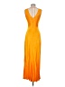 FRAME 100% Viscose Orange Cocktail Dress Size XS - photo 2