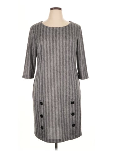 Connected Apparel Casual Dress (view 1)