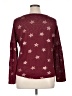No Boundaries Stars Burgundy Pullover Sweater Size XL - photo 2