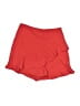 Express 100% Polyester Red Shorts Size 6 - photo 1