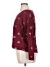 No Boundaries Stars Burgundy Pullover Sweater Size XL - photo 5