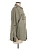 Express Green Long Sleeve Button-Down Shirt Size M - photo 4