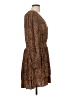 On 34th Animal Print Brown Casual Dress Size L - photo 4