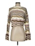 Originality Chevron-herringbone Ivory Pullover Sweater Size XS - photo 1