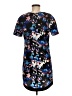 Forever 21 100% Polyester Print Blue Casual Dress Size M - photo 2