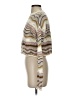Originality Chevron-herringbone Ivory Pullover Sweater Size XS - photo 5
