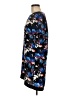 Forever 21 100% Polyester Print Blue Casual Dress Size M - photo 5