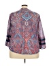 Ruby Rd. Blue 3/4 Sleeve Blouse Size 2X - photo 2