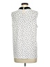 Elle White Sleeveless T-Shirt Size M - photo 2